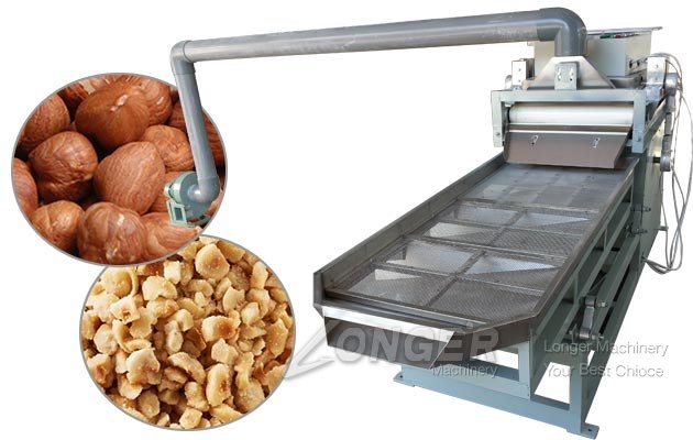 Commercial Hazelnut Almond Nut Crusher Machine With Fan for Sale